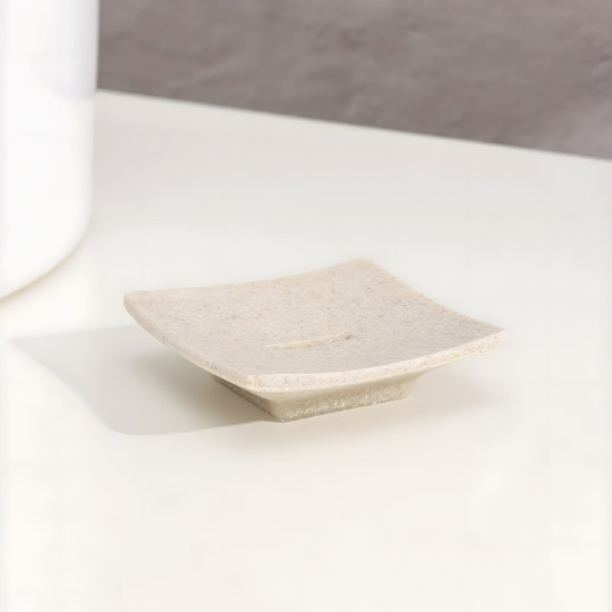 Ceramic Bathroom Set - 4 Pcs